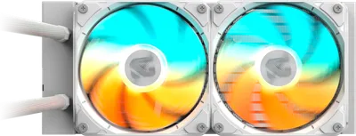 Жидкостная система охлаждения GIGABYTE Gaming GME 240I 2 x 120mm ARGB Fan, LGA 1200, LGA 1700, LGA 1851, AM5, AM4 (GP-GIGABYTE GME 240I)