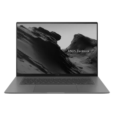 Ноутубук ASUS Zenbook S 14 UX5406AA-SW416W Intel Core Ultra 7 355/LPDDR5X 32GB/512GB SSD/Intel Arc Graphics/14" 3K (2880 x 1800) OLED 16:10,WiFi 7+BT 6.0/Win11 Home/Antrim Gray/1.20 kg
