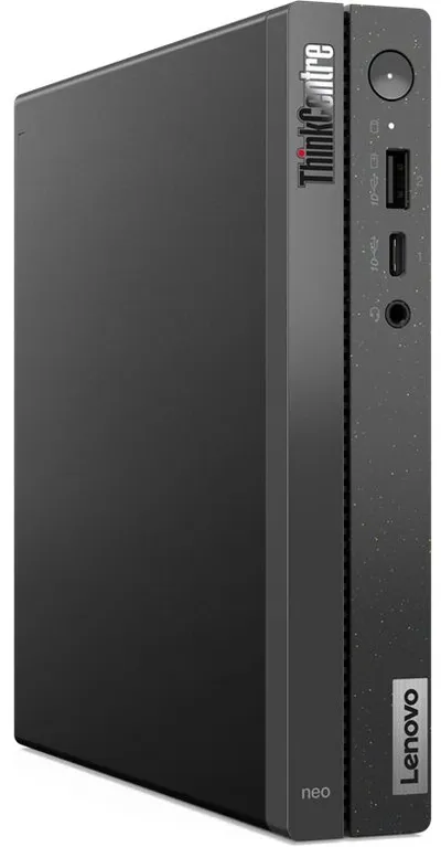 Мини-ПК Lenovo ThinkCentre Neo 50q G4 Tiny, Intel Core i5-13420H/16 ГБ DDR4/256 ГБ SSD/Intel UHD Graphics/Windows 11 Pro/Клавиатура, мышь, черный (12LN000BUS)