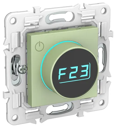 Термостат IEK SK-RT11-K06, электронный, 16А, 3.5кВт, мята