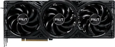 Видеокарта Palit NVIDIA - GeForce RTX 5080 GamingPro, PCI-E 5.0, GDDR7 16GB 256bit, 1x HDMI, 3x DP, max 7680 x 4320 (8K), 360Вт, 332мм, NE75080019T2-GB2031A