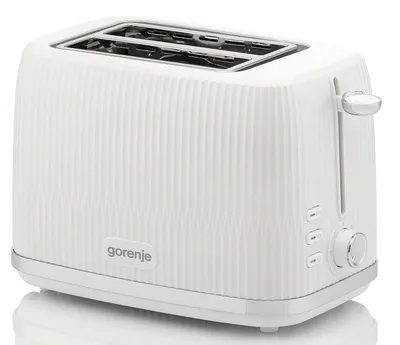 Тостер Gorenje T850DPW, 860Вт, белый, 2 слота