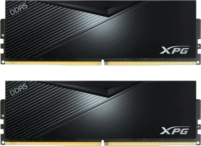Память DDR5 2x32GB 6000MHz A-Data AX5U6000C3032G-DCLABK XPG Lancer RTL Gaming PC5-48000 CL30 DIMM UDIMM 288-pin 1.25В kit dual rank с радиатором Ret