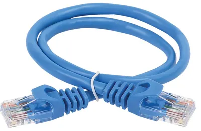 Патч-корд категории 6 UTP PVC 3м синий