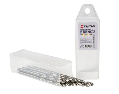 Сверло по металлу ZALTAR ZA-73035-S10, HSS-G, DIN 338, 3,5 мм, 10 шт