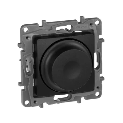 Светорегулятор IEK ETIKA 672619, LED 300Вт, 230В, антрацит