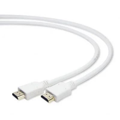 <091094> Кабель соединительный HDMI (m) < - > HDMI (m) 3.0м, ver 2.0, Cablexpert, белый [CC-HDMI4-W-10]