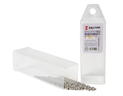 Сверло по металлу ZALTAR ZA-73020-S10, HSS-G, DIN 338, 2.0 мм, 10 шт
