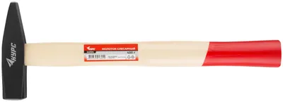 Молоток FIT 44104, слесарный, 400г, деревянная ручка