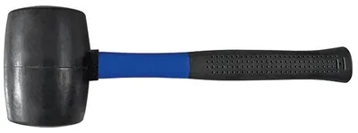 Киянка FIT 45344М, резиновая, стеклопластиковая ручка, 680 г