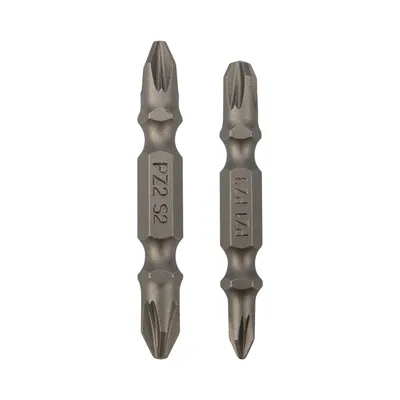 Набор бит REXANT KR-92-0453, двусторонние PZ2/PZ1/PZ3, 50 мм, 2 шт