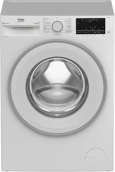 Стиральная машина Beko B3WFR572WW белый, загрузка фронтальная 7 кг, 1200 об/мин., класс: А