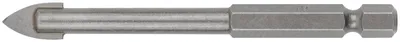 Сверло FIT 35465, по кафелю и стеклу, 8×85 мм, шестигранный хвостовик