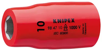 Головка торцевая Knipex KN-984710, VDE 1000V, 1/2", 10 мм