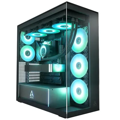 Корпус ARCTIC Xtender ACPCC00023A, Black/Clear Glass