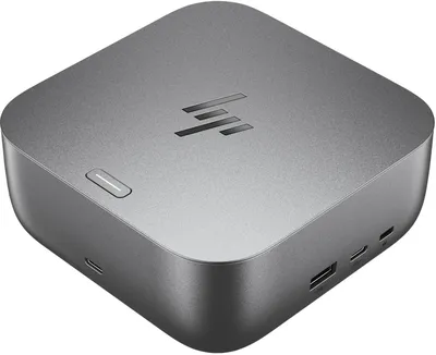 Стыковочная станция HP Thunderbolt 4 Ultra G6 Thunderbolt 4 серый 2xDP 1xDVI 1xRJ-45 2xUSB Type-C 1xUSB 3.1 (9X481UT)