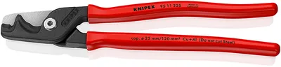 Кабелерез Knipex StepCut XL KN-9511225SB, d23 мм, 225 мм