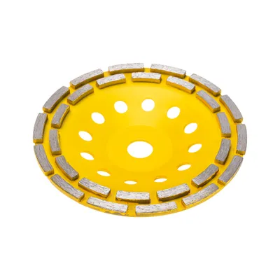 Чашка алмазная шлифовальная REXANT KR-90-0253, 2-ряд, 180×22.2 мм