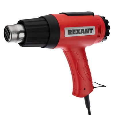 Фен строительный Rexant 12-0056, 1600Вт, с терморегулятором