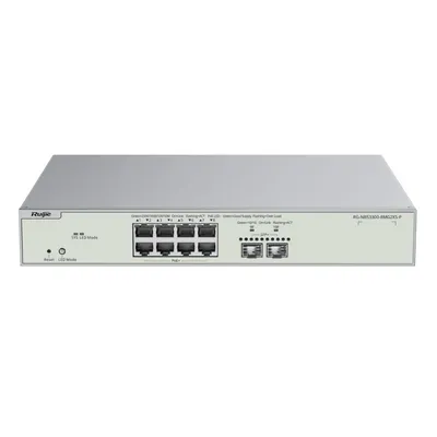 PoE Коммутатор, L2+ управляемый Ruijie/Reyee RG-NBS3300-8MG2XS-P