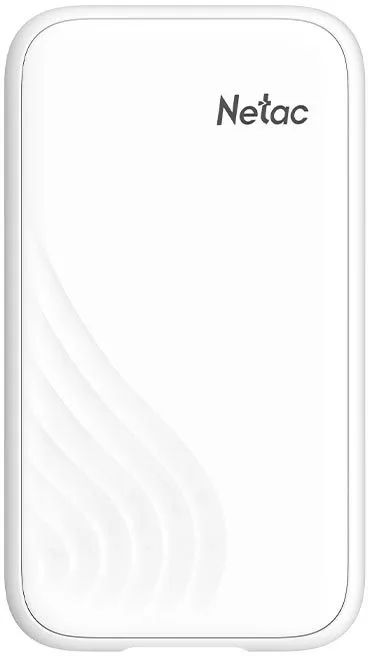 Накопитель SSD Netac ZX20 III NT01ZX20III-002T-32WH, 2ТБ, USB3.2 Gen2x2, портативный, белый