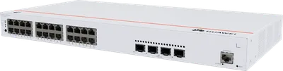Коммутатор Huawei S310-24P4X, L2+, 24×1GbE PoE+, 4×SFP+