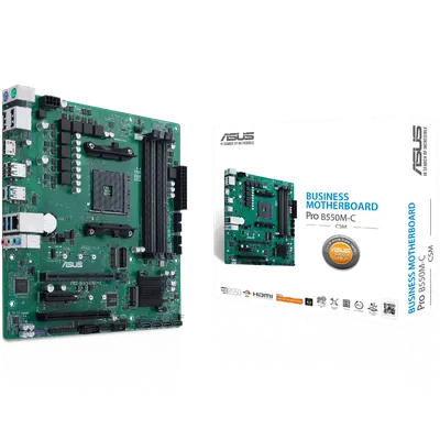 Материнская плата Asus PRO B550M-C/CSM Socket AM4 AMD B550 4xDDR4 2xPCI-E 16x 1xPCI 4xSATA III mATX Retail