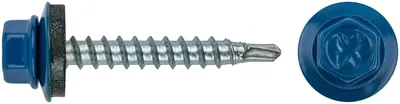 Шуруп кровельный FIT 23564-4, 4,8×32, сверлоконечный, 250шт