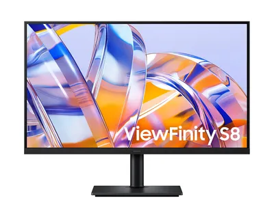 Монитор Samsung LS32H804UAIXCI, 32", 4K UHD 60Гц, VA, USB-C 90Вт, KVM