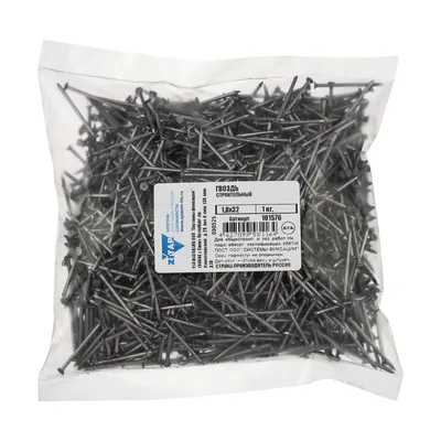 Гвоздь строительный Тех-КРЕП 101576, 1,8×32, 1кг