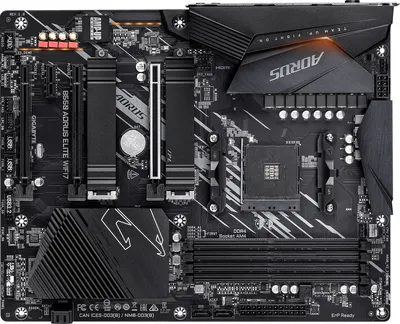 Материнская плата Gigabyte B550 AORUS ELITE WIFI7, AM4, B550, 4×DDR4, ATX