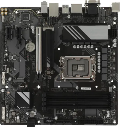 Материнская плата Gigabyte B760M DS3H GEN5, LGA 1700, B760, DDR5, PCIe 5.0