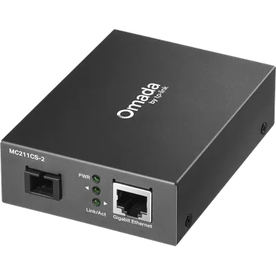 Медиаконвертер TP-Link MC211CS-2, гигабитный, одномодовый