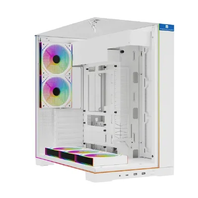 Корпус Thermalright TR-A70 ARGB White FAN5-M / TG / 5 x120mm ARGB PWM Fans / ARGB Strip / USB TYPE-C / ATX  / TRA70AF5MW