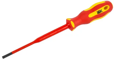 Отвертка диэлектрическая IEK ARMATOOL A2L5-SC30-T2-SL-35-100, SL3,5×100, Т2