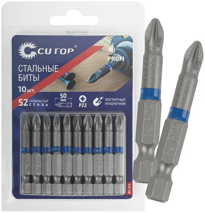 Биты FIT 83-663, Torx T40, 50 мм, сталь S2, 2 шт.