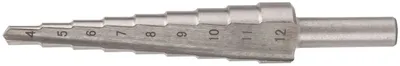 Сверло ступенчатое Fit 36394, HSS, 4-12мм, 9 ступеней