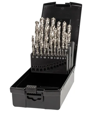 Набор сверл по металлу ZALTAR ZA-73162, HSS-G, DIN 338, 25 шт, 1-13мм