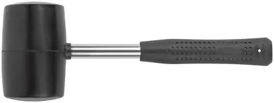 Киянка FIT 45465, резиновая, металлическая ручка, 65 мм, 680 г