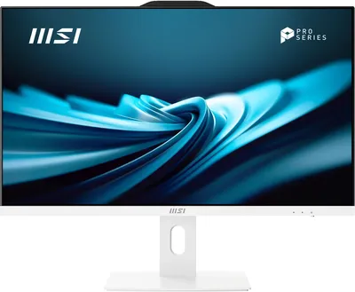 Моноблок MSI Pro AP272P 14M-1213XRU, 27" (1920x1080) IPS 100 Гц/Intel Core i5-14400/8 DDR5/512 ГБ SSD/Intel UHD Graphics/Без ОС/Клавиатура, мышь, Белый (9S6-AF8322-1213)