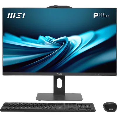 Моноблок MSI PRO AP272P 14M-1207XRU 27"(1920x1080 IPS)/Intel Core i7 14700(2.1Ghz)/16384Mb/1024PCISSDGb/noDVD/Int:Intel UHD Graphics 770/Cam/BT/WiFi/-/war 1y/4.63kg/Black/noOS + Wireless KB+M