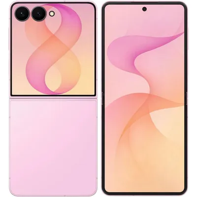 Смартфон Samsung SM-F776BLIGCAU Galaxy Z Flip 8, 256ГБ, 12ГБ, 6.9", розовый