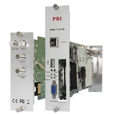 Модуль PBI DMM-1701PM-04S2, DVB-S/S2 приёмник, двойной аналоговый модулятор