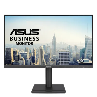 Монитор Asus - VA27DQFS, 27", 16:9, LED, IPS, 1 мс, 300cd/m², 3000:1, 1920x1080 (Full HD), 100 Гц, VGA, 1x HDMI, 1x DP, USB-hub, HAS, HAS, Pivot, speakers, цвет чёрный, VA27DQFS