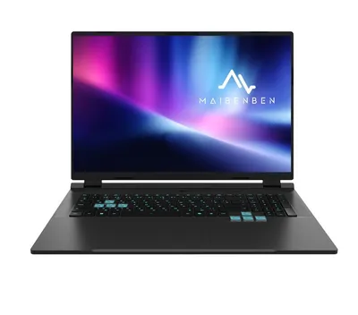Ноутбук/ Maibenben X18A-R98957 18"(1920x1200 IPS (180Hz) )/AMD Ryzen 9 8945HX(2.5Ghz)/24576Mb/1024PCISSDGb/Ext:NVIDIA GeForce RTX 5070(8192Mb)/Cam/BT/WiFi/80WHr/war 1y/2.8kg/Black/Linux + 1*mninDP, 300nits,1x16Gb,2SODIMM