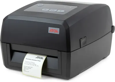 Термопринтер АТОЛ TT43 60105, 203dpi, 152мм/с, USB/RS232/Ethernet, черный