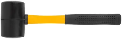 Киянка резиновая Fit 45494, 70 мм, 680 г, фиберглассовая ручка
