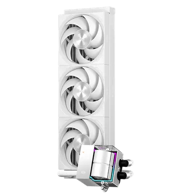 СЖО PcCooler DS360 Pro Digital WH, 360мм, LED, белый