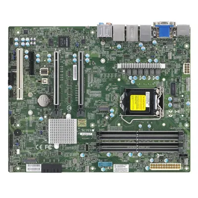 Материнская плата SuperMicro MBD-X12SCA-F-B, LGA1200, W480, 4×DDR4, ATX