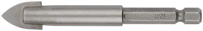 Сверло FIT 35467, по кафелю и стеклу, 12×85 мм, шестигранный хвостовик